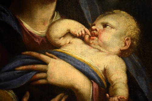  The Virgin and Child - Emilia 18th century - Louis XV